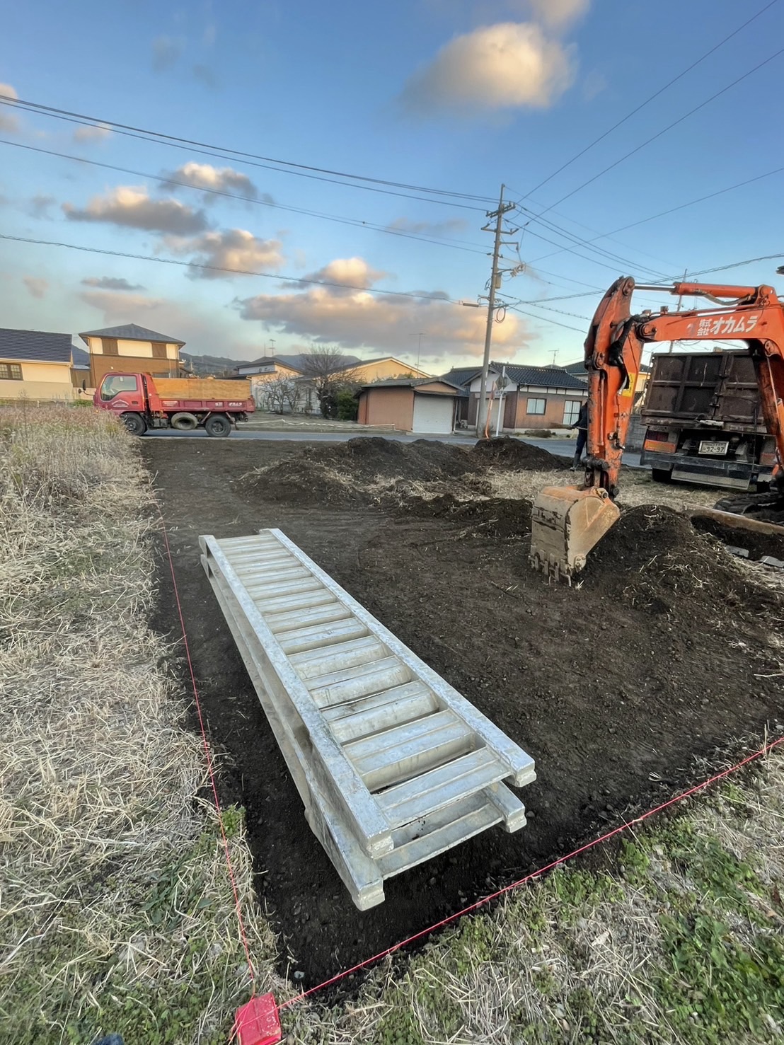 伐採及び整地工事